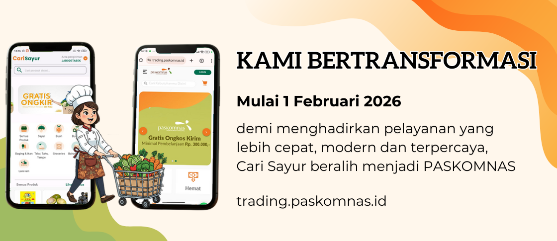 transformasi carisayur ke trading